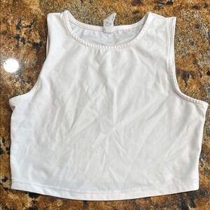 Yogalicious White Tank Top